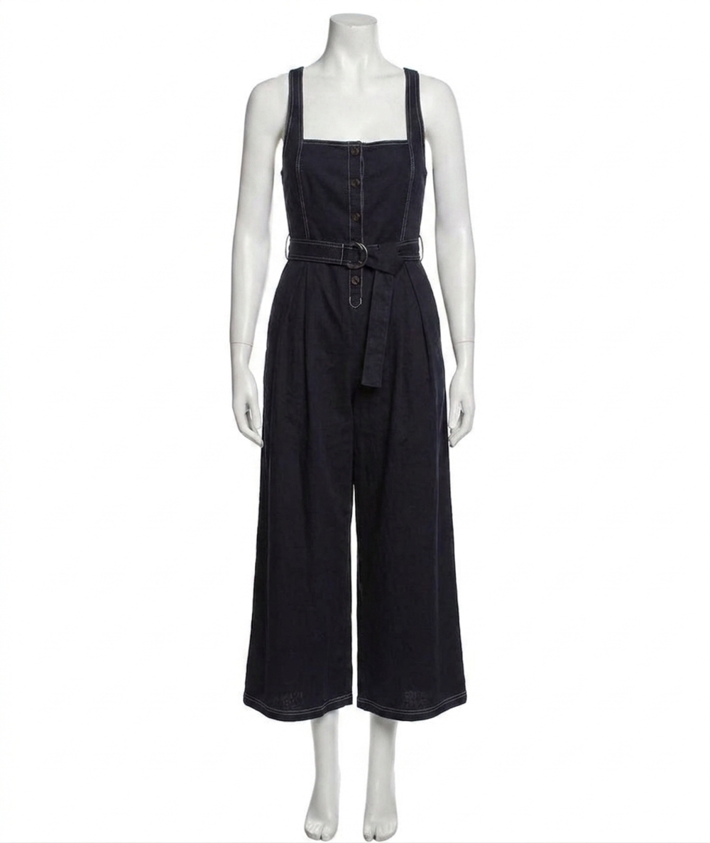 NEW ASTR warwick jumpsuit in navy